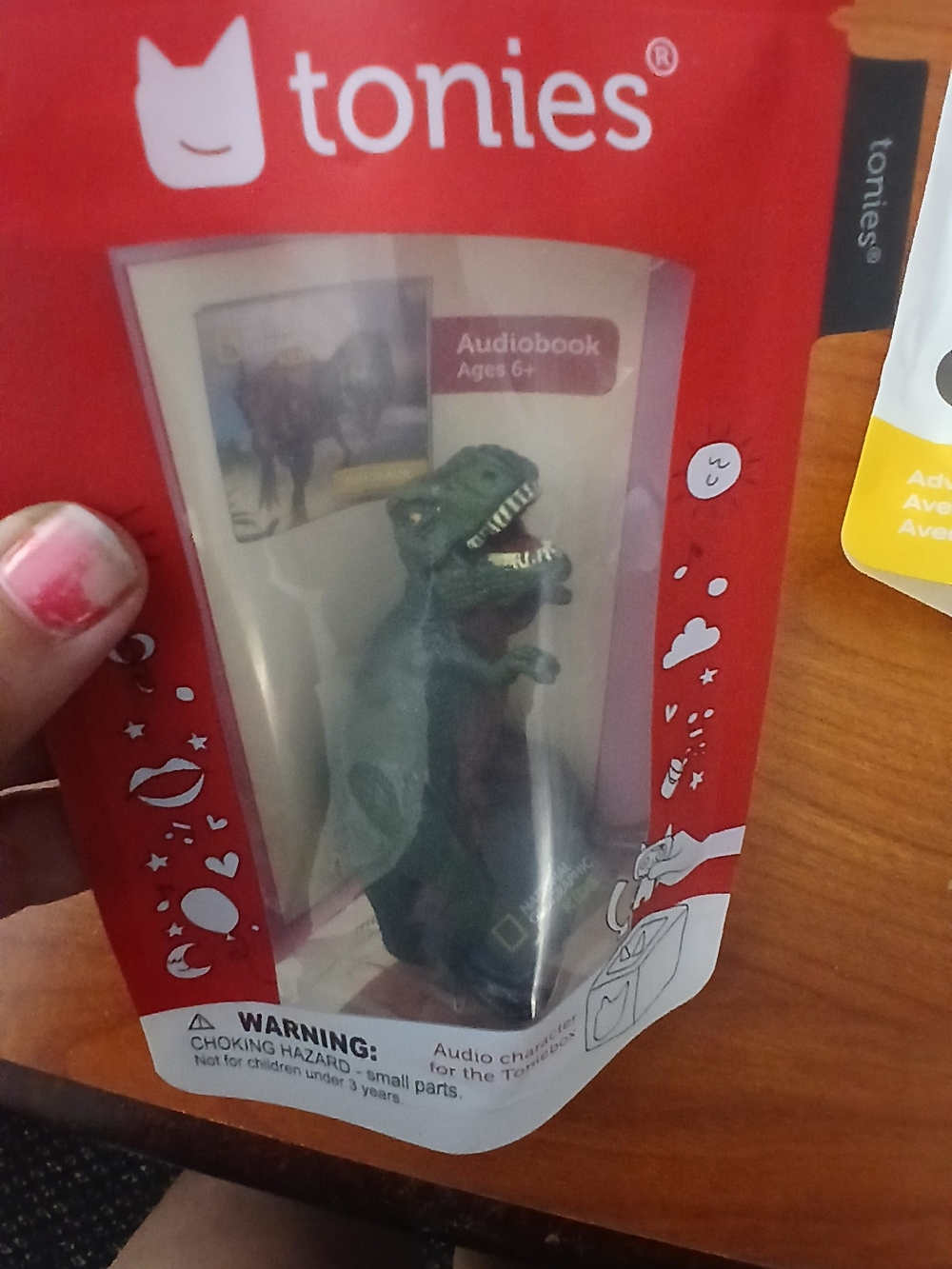 Tonies Discovery Green T-Rex Audio Figure for Kids